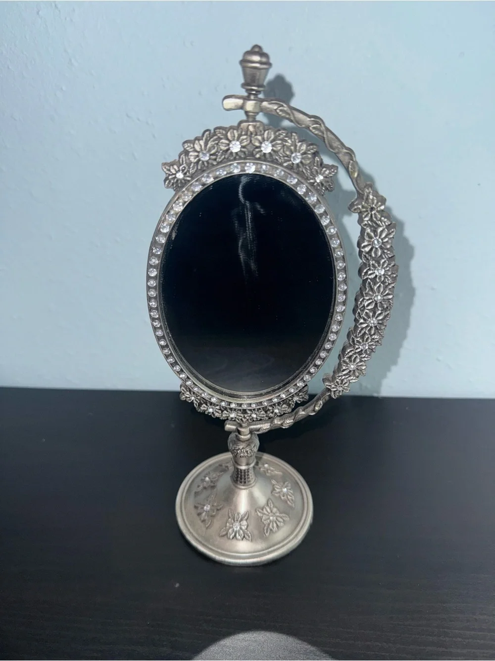 Vintage/Antique Ornate Tabletop Vanity Mirror 10